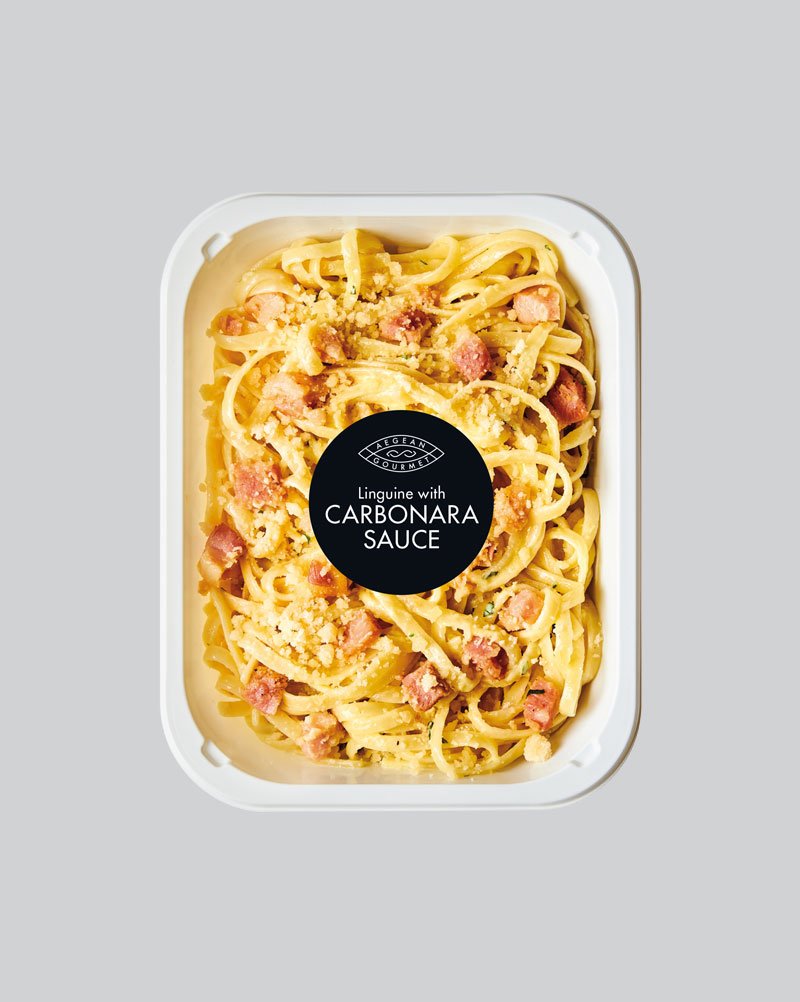 Linguine with Carbonara Sauce